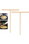 Wooden Crepe Sticks T-Shape Wooden Crepe Spreader Tool