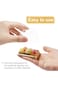 Bluejw Single Clear Mooncake Box, 50 Pack Individual Mini Cupcake Containers, Plastic Transparent S