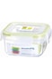 Komax Biokips Square Food Storage Container with Lid, 300 ml Capacity