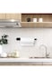 KISHCI Paper Towel Holder - Self Adhesive or Drilling, Under Cabinet Black Paper Towel Rack, SUS304