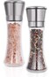 مجموعة مطحنة الملح والفلفل، هزازات الملح والفلفل من Andgogo، مجموعة من 2 مطحنة فلفل يدوية من الفولاذ المقاوم للصدأ