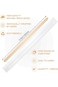 Amkoskr 1000Pcs Disposable Wood Coffee Stir Sticks Stirrers Individually Paper Wrapped Coffee Tea B