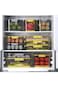 ALMEKAQUZ Vegetable Fruit Storage Containers with Lids, Timing Food Refrigerator Organizer Bins for