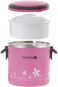 Royalford Stainless Steel Lunch Box 1.8L Pink, Multi