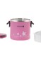 Royalford Stainless Steel Lunch Box 1.8L Pink, Multi