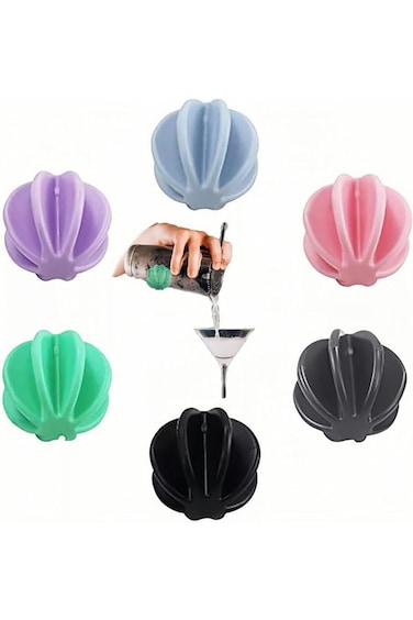 6 pcs Shaker Balls Protein Shaker Ball Plastic Blender Ball Replacement Shaker Ball for ShakerDrink