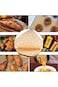 Duomama 100 PCS Unbleached Square Air Fryer Paper Liners - 8 inch,for Air Fryer and Steaming Basket