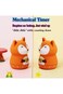 Aputue Mechanical Kitchen Timer, Cute Animal Timer for Kids, Digital Timer for Cooking, Compact Ora