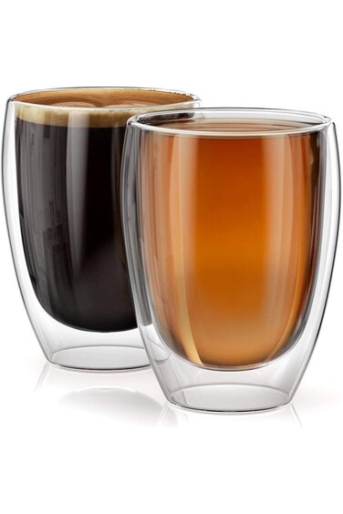 Shopnic Espresso Cups (350ml 2 Pack)