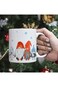 Nrecz Holiday Gnome Family Coffee Mug, Winter Christmas Movie Watching Mugs For Hot Chocolate Cocoa