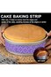شرائط خبز متساوية من إرويسيت، 3 قطع، حزام قالب الكيك للحصول على كيك رطب بشكل متساوي، أداة خبز للكيك