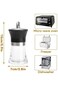 Khazna Sugar Dispenser, Plastic Sugar Pourer Clear Sugar Dispenser Pourer Shaker Airtight Sugar Jar