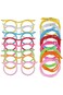 Lonimia 8Pcs Silly Kids Fun Glasses Straws, Reusable Fun Loop Drinking Straw Eye Glasses, Birthday