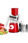 Graters - Multifunctional Rotary Grater Vegetable Shredder Slicer Fruit Machine Potato Vegetable Cu