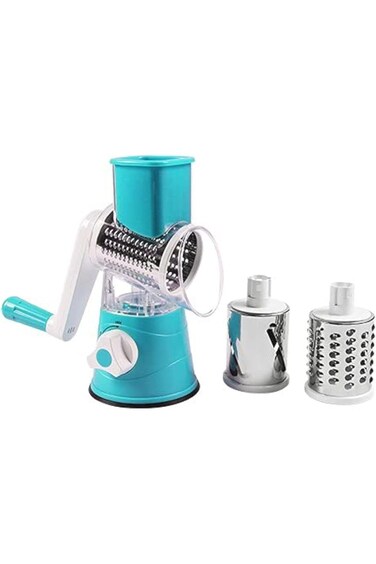 Graters - Multifunctional Rotary Grater Vegetable Shredder Slicer Fruit Machine Potato Vegetable Cu
