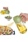 Wisfunlly 2 in 1 Oil Dispenser and Oil Sprayer,Oil Sprayer for Cooking,470ml Oil Bottle with Pourer