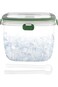 Paporich 5L Portable Ice Cube Storage Bin, Clear Ice Bucket for Freezer with Lid &amp; Tong for Outdoor