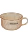 Royalford Glass Mixing Bowl with Lid RF12213 Borosilicate Round Pot with Side Handles, Serving Food