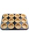 Eoonfirst Standard Size Baking Cups Food-Grade Greaseproof Paper Cupcake Liners 200 Pcs (Natural)
