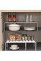 U HOOME Cabinet Shelf,Expandable Kitchen Counter Storage Rack Organizer for Kitchen,Bathroom,Kitche
