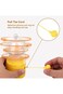 ALMEKAQUZ Silicone Manual Egg Shaker,Egg Scrambler Shaker Food Grade Material Egg Spinner Egg Maker