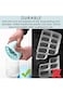 Khazna Silicone Small Ice Cube Trays with Lid, Cylinder Ice Cubes Mold for 60 Ice Cubes Make, Food
