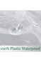 Joyzzz Clear Plastic Tablecloth Protector, Waterproof Oil Proof Stain Resistant, Wipeable Rectangle