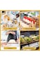Sandwich Burger Paper, Food Wrapping Food Grade Disposable 3 Patterns Food Greaseproof W Paper Line