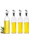 Maykela Oil Bottle And Vinegar Pouring Dispenser Condiment Cooking Oil Dispenser Bottle Vinegar (cl