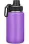 Milifox Stainless Steel Water Bottle - 350ml Double Walled Insulated Bottles with Bpa Free Wide Mou