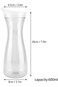 Bottles, Water Pitcher Acrylic Transparent Bottle Containers Jug with Lid for Bar Home Use (600ml)