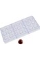 Naplion Chocolate Mold Polycarbonate, Plastic Candy Making Molds, Food Preparation Mould Diamond Sh