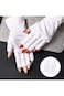SWIUKPHE Nail Gloves Uv Protection, Gel Manicures Glove Sunblock UV Shield Protection Fingerless Pr