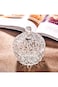 NN Glass Candy Storage jar with Lid Clear Sugar Dish Crystal Covered Candy Bowl Apothecary Food Buf