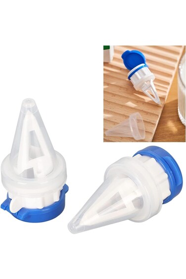 2PCS Milk Top Pourers, Milk Bottle Pourers, Liquid Bottle Pourers, Milk Carton Dispenser for Home U