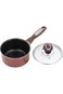 Al Saif Saucepan With Lid, Mixed, Brown - 9705/2/18, Mixed Material