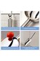 NONEBSR Stainless Steel Ice Scoop 8oz, Small Metal Food Scoops for Kitchen Bar Party Wedding, Durab