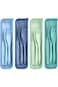 TROUSKAIG 4 Sets Reusable Utensils Set Reusable Containers for Travel Utensils with Case Lunch Box
