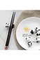 8Pcs Ceramic Chopstick Holder Ceramic Chopstick Rest Cute Chopstick Rest Panda Chopsticks Rest Dinn