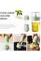 Tazweeq Oil Dispenser Bottle, 2Pcs Glass Oil Dispenser with Brush, 2 in 1 Glass Oil Brush Dispenser