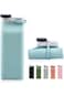 SWIUKPHE Collapsible Water Bottle BPA Free, 20 oz Foldable Water Bottle for Travel Sports Bottles w