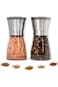 ORiTi 2pcs Professional Salt and Pepper Grinder Premium Stainless Steel Salt and Pepper Shakers, Pe