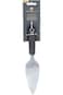 MasterClass Cake Slicer, Soft-Grip Cake Slicer Server, Cutter Edge, Stainless Steel, 26cm, Black, C