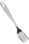 RAJ Stainless Steel CUISINE TEA FORK 6 Pieces Set, PC0015, 18 cm, Tea Fork, Sip Fork, Beverage Fork