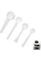 1/3/5/10g measuring spoon, coffee protein milk powder spoon, kitchen measuring spoon set