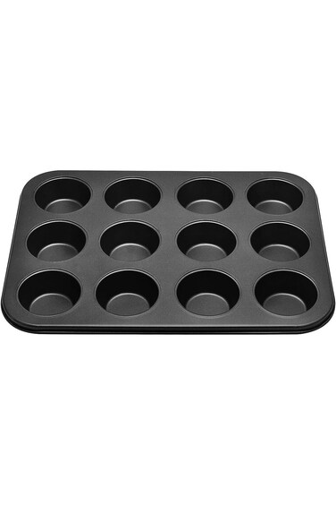 RAJ RK NON STICK MUFFIN TRAY BAKING PAN CUPCAKE PAN 12 CUP