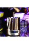 Latte Art Milk Frothing Pitcher with Integrated Thermometer, Jug Stainless Steel Creamer Temperatur