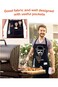 Joyzzz Funny BBQ Apron for Men, 2 Spacious Pockets for Grilling Tools, High Quality Durable Fabric,