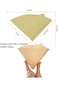 NOVOLAN Coffee Filter Paper Box, Acrylic Dustproof Coffee Bar Filter Storage Holder, Fits V-Shape &amp;