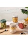Yuroochii Overnight Oats Containers with Lids,16oz Glass Jars with Lids - Set Of 4, Practical Oatme